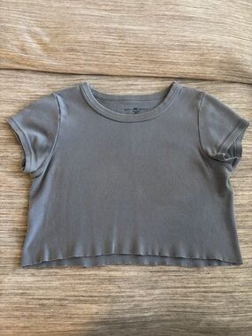 Brandy Melville Blue Crop Top